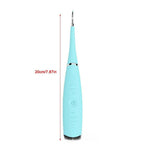 Removedor de Cálculo de Dente Elétrico Ultrassônico Sônico Removedor de Cálculo de Dente Ferramenta de Tártaro para Manchas de Dente Limpador de Dentes para Branquear de Tártaro - Blackstar Liga
