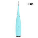 Removedor de Cálculo de Dente Elétrico Ultrassônico Sônico Removedor de Cálculo de Dente Ferramenta de Tártaro para Manchas de Dente Limpador de Dentes para Branquear de Tártaro - Blackstar Liga